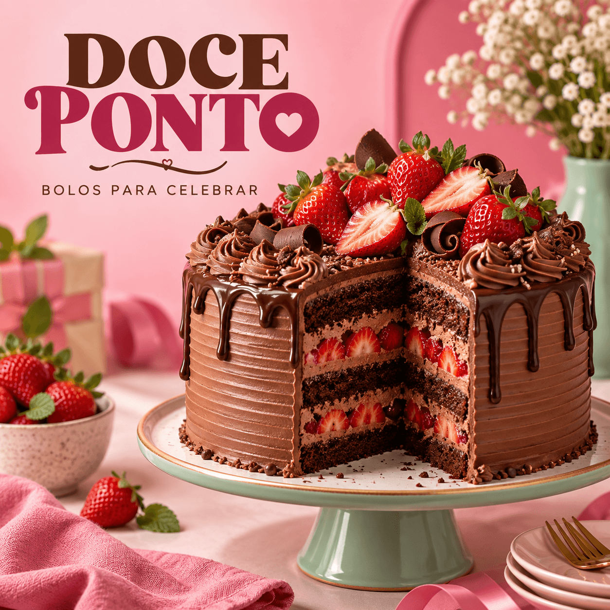 Doce Ponto · Bolos para celebrar